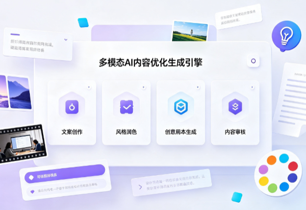 牡丹江AI智能内容优化创新 多模态生成技术丰富数字内容创作生态